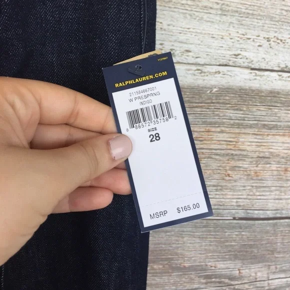 Polo Ralph Lauren | Dark Wash Flare High Rise Jean - Picture 3 of 11